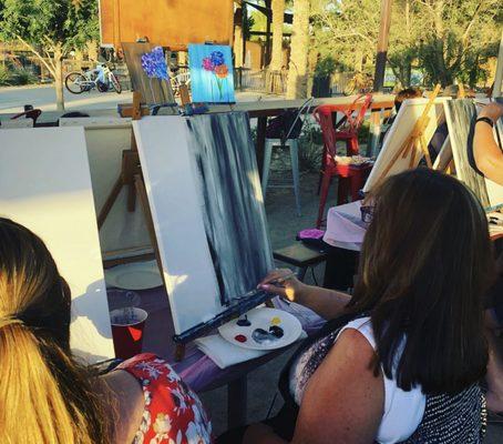 LOVE to Paint? We do too! Join Us at our next workshop!  https://craftnights.com