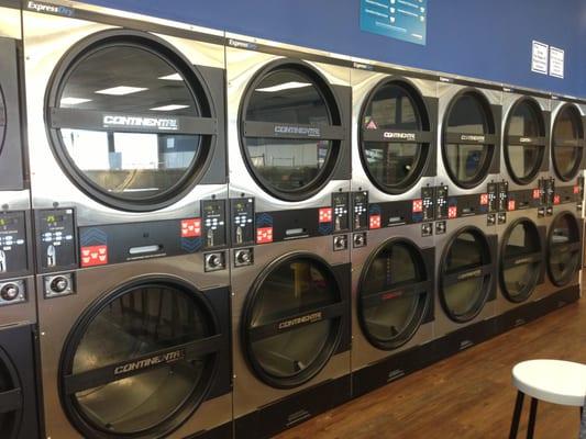 New equipment, free WIFI, clean store with quick washing and drying.