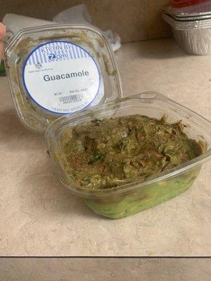 Brown guacamole