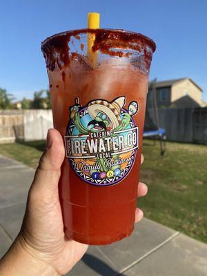 Large Strawberry and Watermelon Aguas