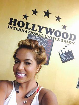 Hair done by Hollywood Unisex