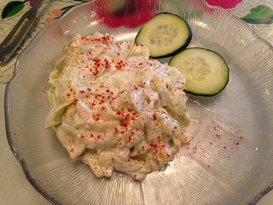 Cucumber Salad - great flavor ~