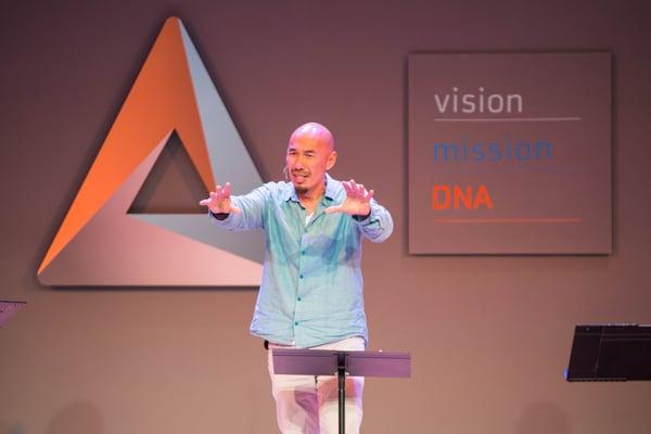 We had our guest speaker, Francis Chan, speak on the Holy Spirit and its power