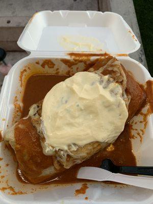 wet burrito ~$13