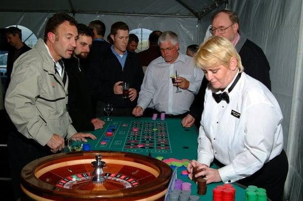 Casino Gaming Tables and Dealers