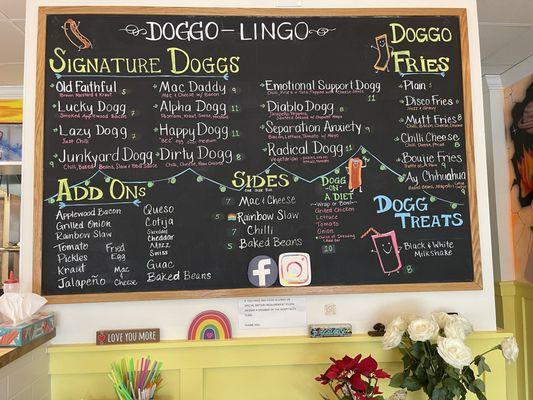 Best dog menu in the country