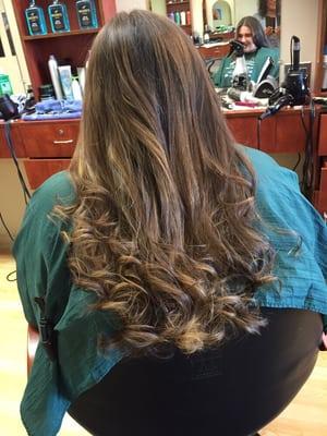 Balayage done by Melissa