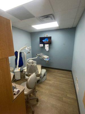 Hygiene Room where you could get your teeth cleaned