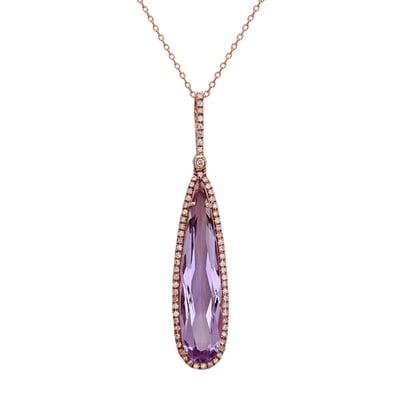 Amethyst necklace