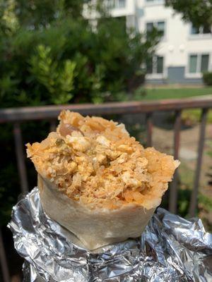 Chicken burrito