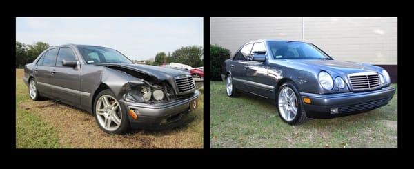 Before and After Mercedes E320