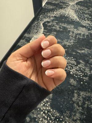 Gel X mani