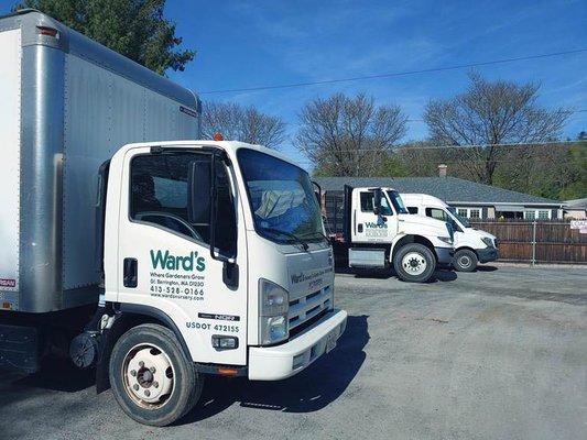 Ward's Nursery & Garden Center Delivery Trucks