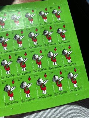 The super cute Shel Silverstein stamps are here!