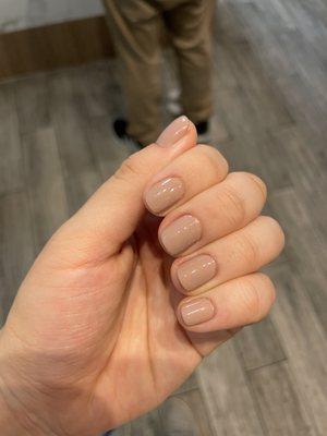 regular mani