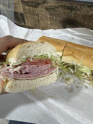 Italian sub. 16". Delish!!! So fresh. So thick. So good.