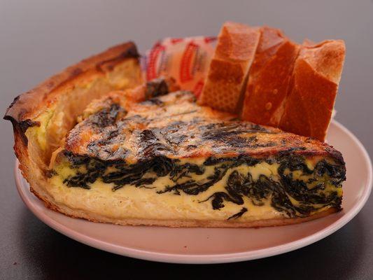 Spanish & Cheese Quiche