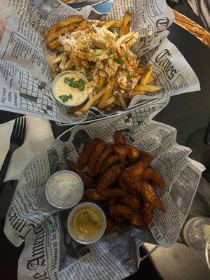 Chicken Tenders and Chesapeake Fries