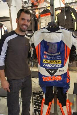 Made to Measure event with racer Blake Young