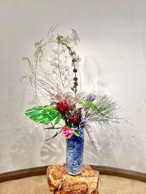 Dr Tony shum flowers arrangement