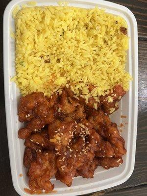 Sesame chicken