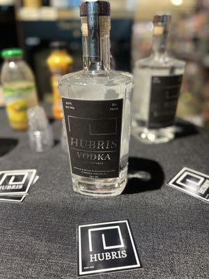 HUBRIS VODKA.