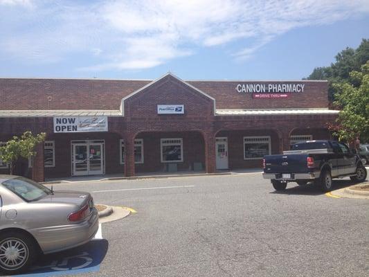 Front of Cannon Pharmacy