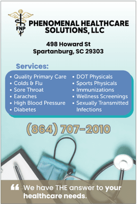 Address, contact information and services provided