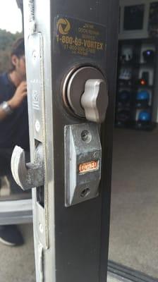 Thumb Turn Mortis Lock Installation on a Business Door
Huntington Beach, CA