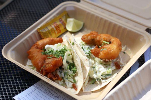 Tuesday special: Baja Fish Tacos ($10.95)