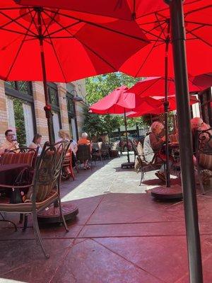 Patio outside seating