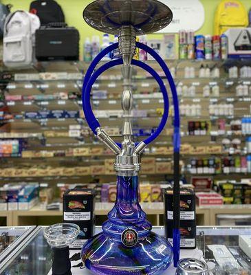 Amy Hookahs are a center piece in itself.