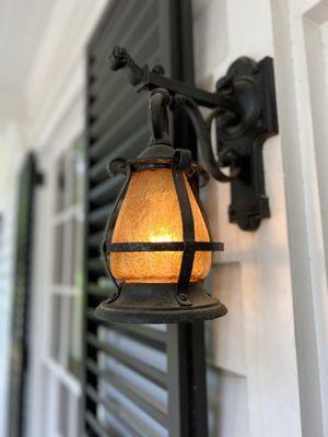 Front door light.