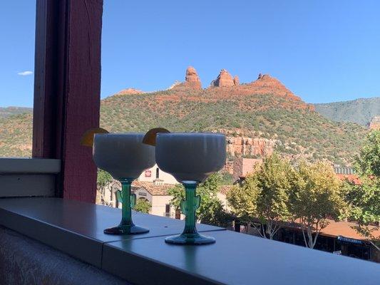 Piña Colada with a view !