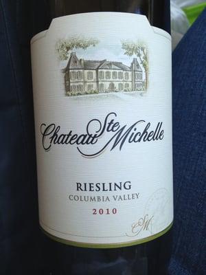 Chateau Ste. Michelle Riesling only $6.99