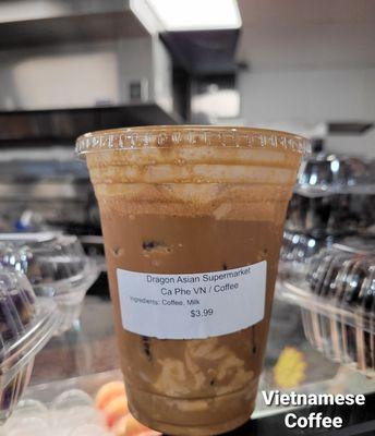 Ca Phe VN (Vietnamese Iced Coffee $3.99) ~ it reminds me of a creamy Dalgona coffee ~