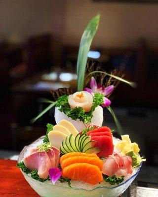 Sashimi plate