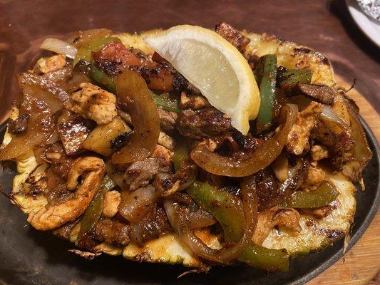 Pineapple fajita