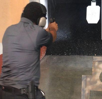 Advanced firearms training