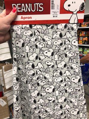 Snoopy Apron (yayyy)