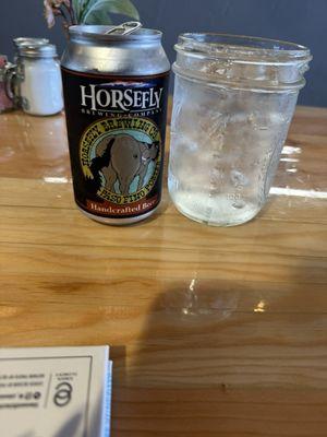 Local Horsefly Brewery porter