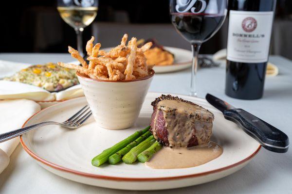 Pepper-Crusted Buffalo Tenderloin