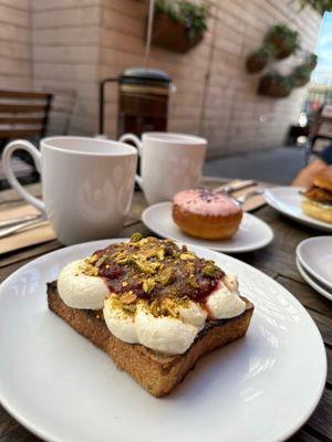 Breakfast on the patio