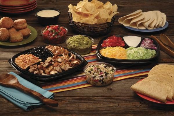 Fiesta Pack- everything you need for a Taco Throwdown. Feeds 5.