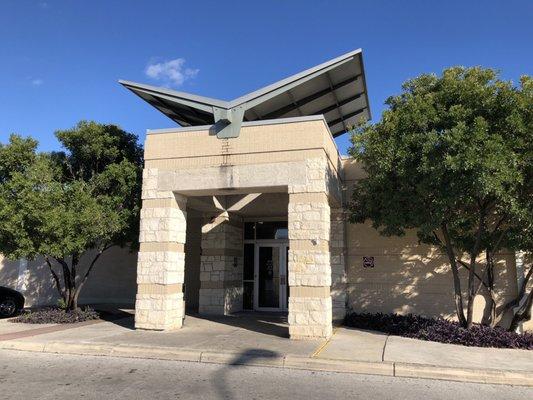 McCreeless Library entrance