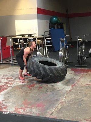 B-day Tire Flips!