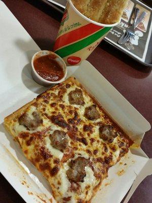 Sausage and Pepperoni Super Slice