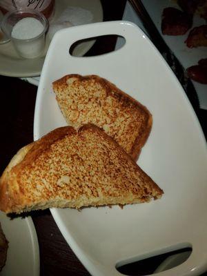 Buttered toast