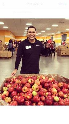 #TBT 2017 we sorted through 12,000 lbs. at the Second Harvest Food Bank