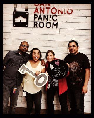 We escaped the Prison room!!!